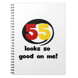 Caderno Espiral 55 olhares tão bons em mim t-shirt e presentes