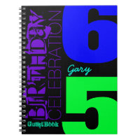 65.º Aniversário Celebração POP Livro de convidado