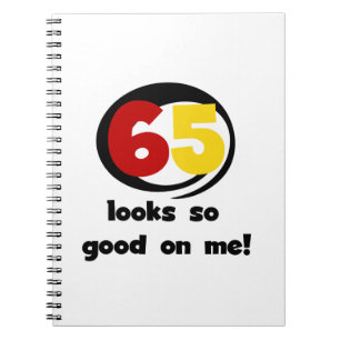 Caderno Espiral 65 me parece tão bom com camisetas e presentes