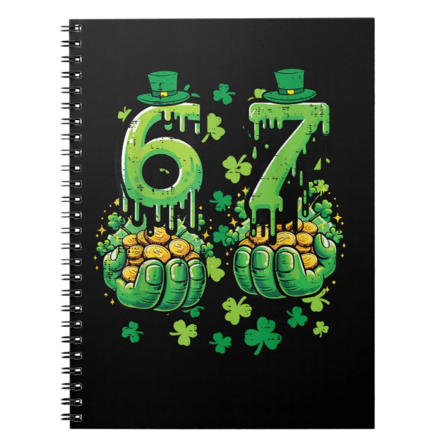 Caderno Espiral 6 7 Dia de São Patrício (Frente)