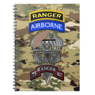 Caderno Espiral 75º Regimento Ranger