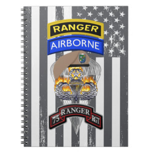 Caderno Espiral 75º Regimento Ranger