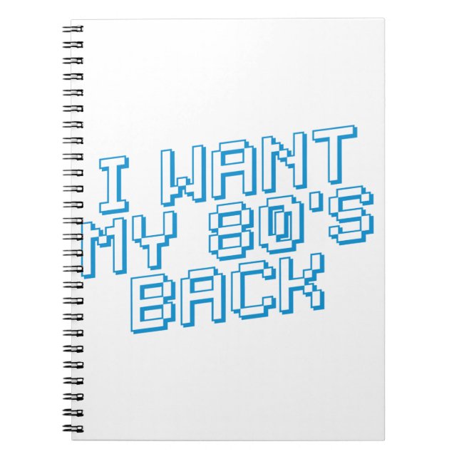Caderno Espiral 80s com sobra (Frente)