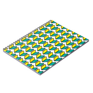 Caderno Espiral 8 Bits Pixel Wakaba / Marca Shoshinsha