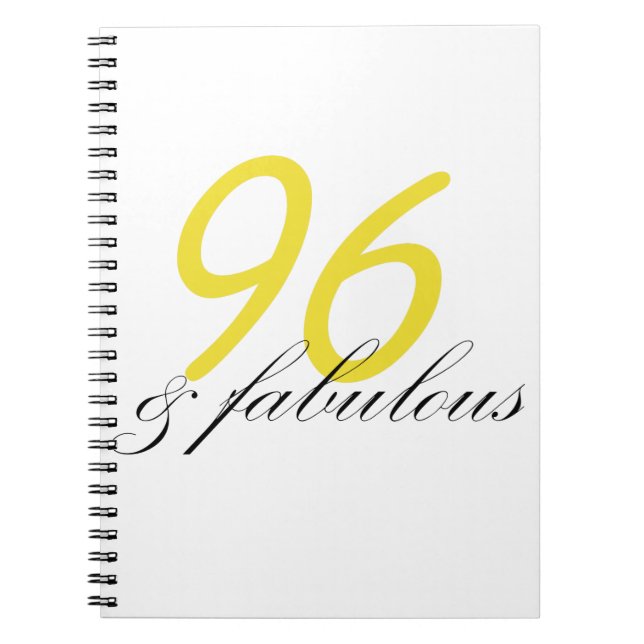 Caderno Espiral 96 e fabuloso (Frente)