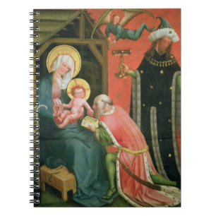 Caderno Espiral A adoração dos Magi (óleo no painel)