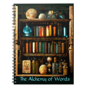 Caderno Espiral A Alquimia Das Palavras