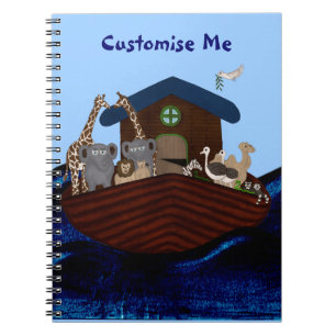 Caderno Espiral A arca de Noah