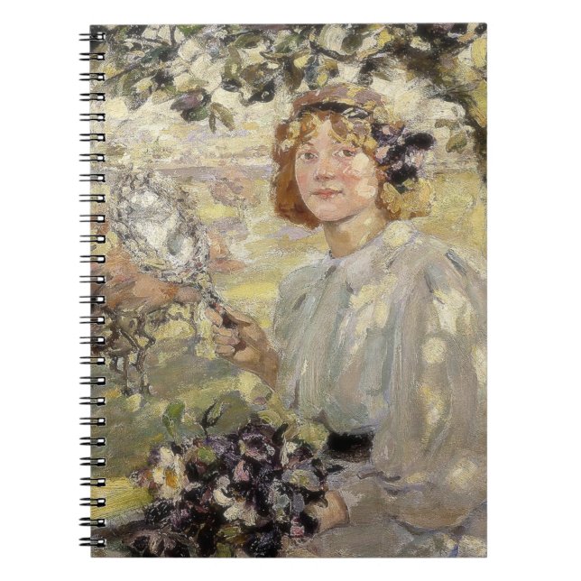 Caderno Espiral A Árvore Apple (por Bessie MacNicol) (Frente)