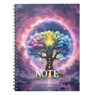 Caderno Espiral A Árvore Celestial dos Reinos Eternos