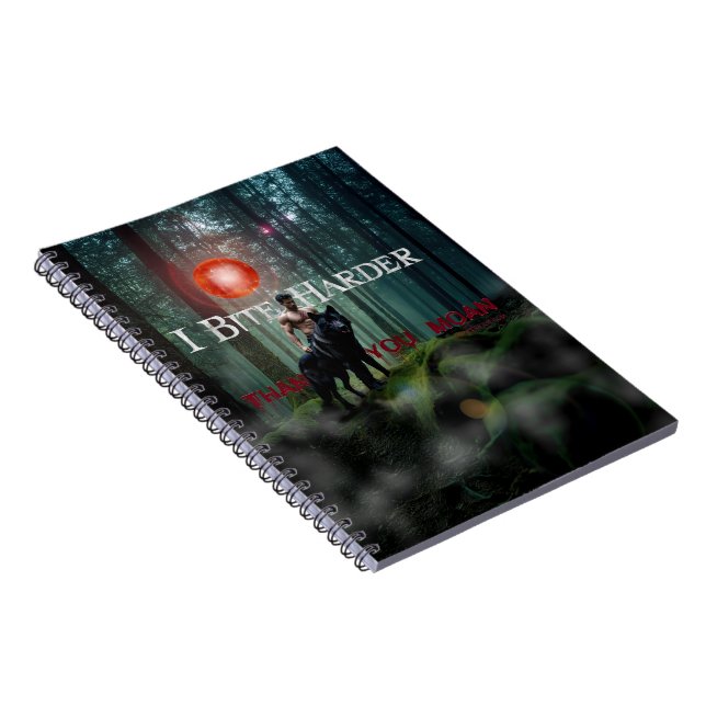 Caderno Espiral A atmosfera mística do estilo Halloween de Slipper (Lado Direito)