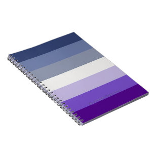 Caderno Espiral A bandeira do orgulho lésbico butch da SlipperyJoe