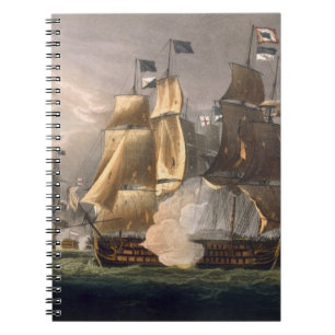 Caderno Espiral A batalha de St. Vincent do cabo, o 14 de