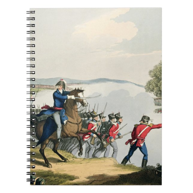 Caderno Espiral A batalha de Waterloo decidiu pelo duque do poço (Frente)