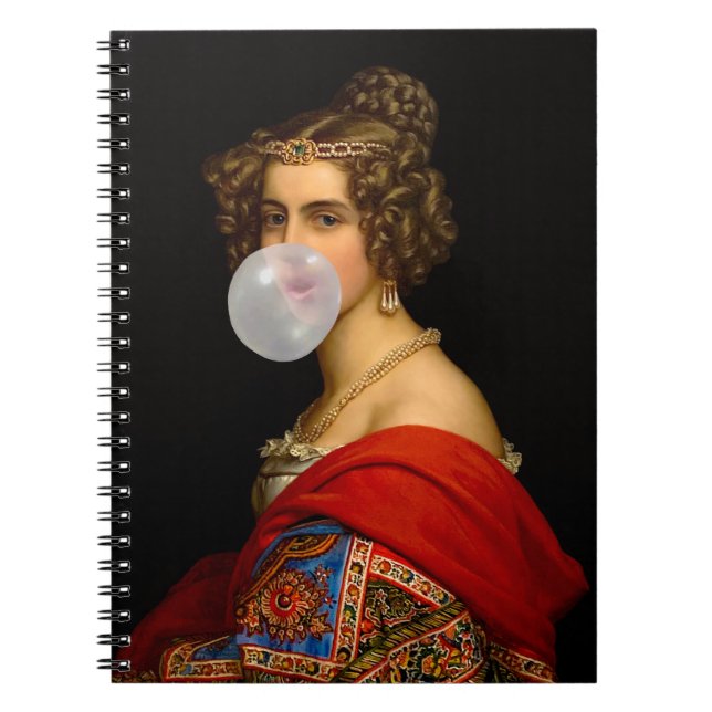 Caderno Espiral A Beleza Bávara e o Chiclete	 (Frente)