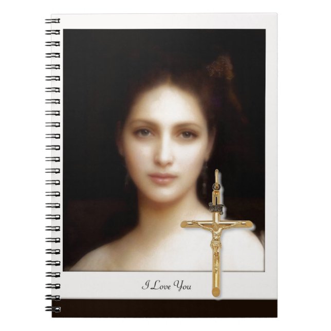 Caderno Espiral A beleza é o nosso amor por Deus (Frente)