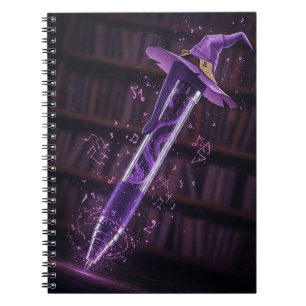 Caderno Espiral A Bruxa Escrivora