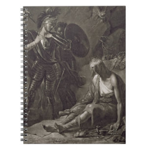 Caderno Espiral A caverna do desespero, de Spenser, gravado por