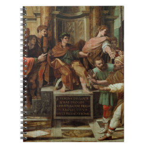 Caderno Espiral A cegueira de Elymas (desenhos animados para o