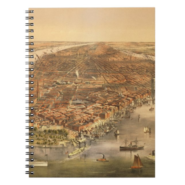 Caderno Espiral A cidade de New York, 18 (Frente)