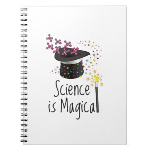 Caderno Espiral A ciência é Mágica