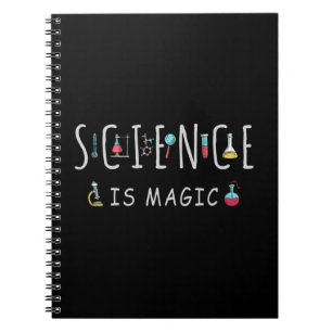 Caderno Espiral A ciência é mágica