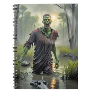 Caderno Espiral A Coisa Do Pântano - Notebook Fotográfico Espiral