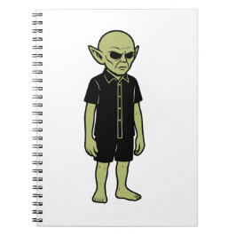 Caderno Espiral A Coisa Que Eles Viram - Eu Acredito Que A Alieníg