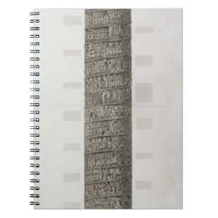 Caderno Espiral A coluna de Trajan (gravura)