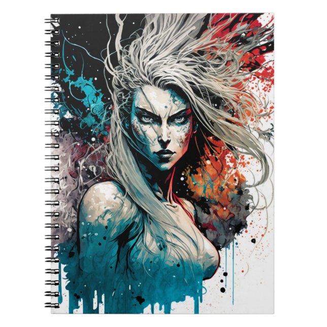 Caderno Espiral A Deusa do Amor Notebook Espiral (Frente)