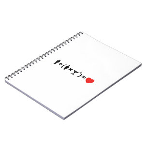 Caderno Espiral A Equação do Amor para as Mulheres
