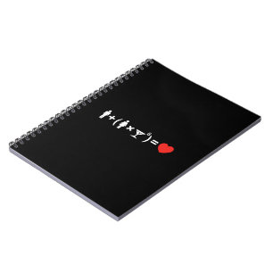 Caderno Espiral A Equação do Amor para as Mulheres