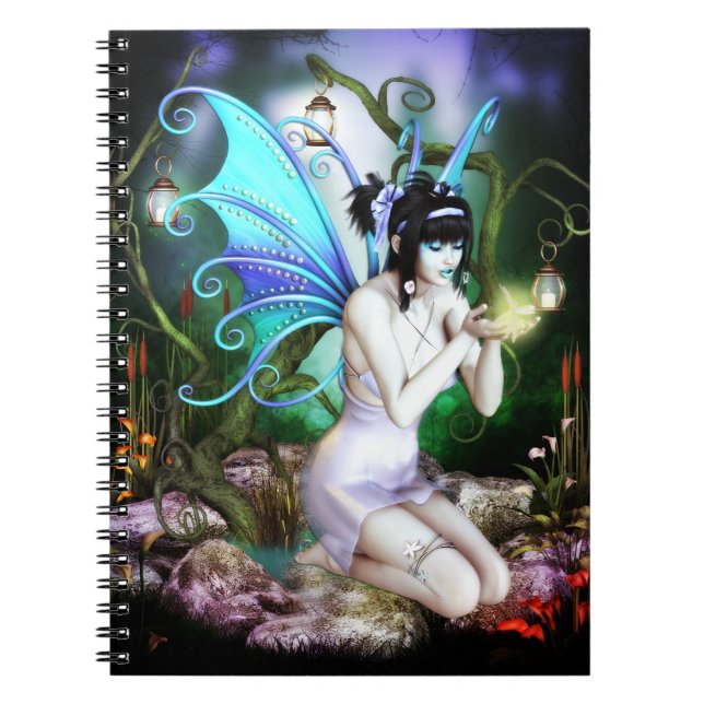 Caderno Espiral A Fada e o Firefly (Frente)