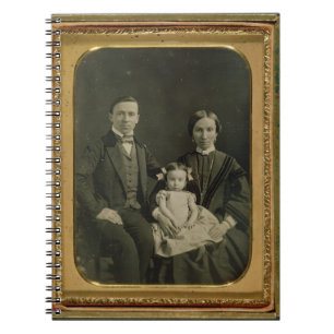 Caderno Espiral A família de Hiller, c.1850 (daguerreotype)