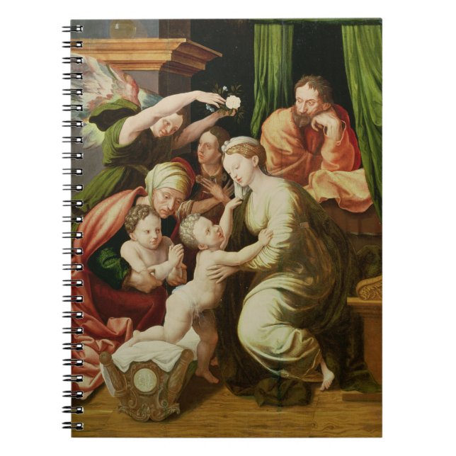 Caderno Espiral A família santamente (Frente)