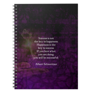 Caderno Espiral A Felicidade É A Chave Para O Sucesso Na Subcotaçã