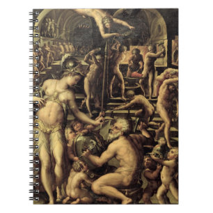 Caderno Espiral A forja de Vulcan, 1565