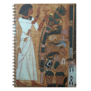 Caderno Espiral A fumigação de Osiris, página do livro do th