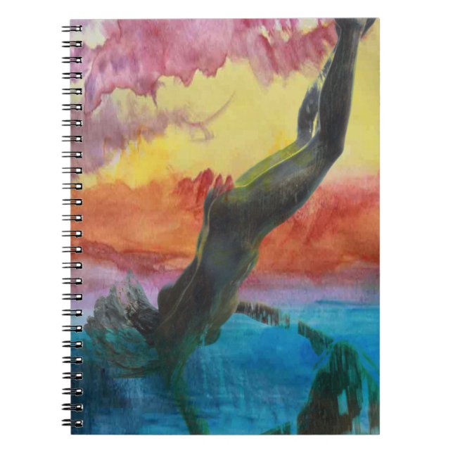 Caderno Espiral A garota (Frente)