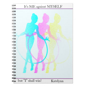 Caderno Espiral A Ginástica Rítmica Reflete-Me, Eu Próprio E Eu