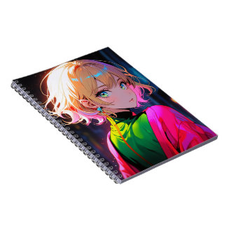 Caderno Espiral A Girl Who Carries the Light of Dreams