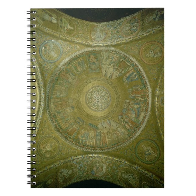 Caderno Espiral A história de Joseph, mosaico da ó cúpula dentro (Frente)