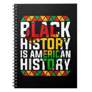 Caderno Espiral A História Negra É História Americana Patriótica