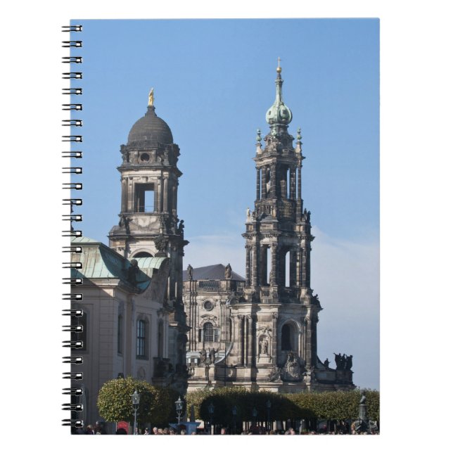 Caderno Espiral A hofkirche (Igreja da Corte) Dresden (Frente)