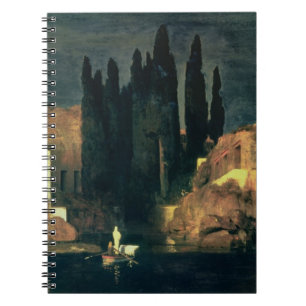 Caderno Espiral A ilha do morto, 1880 (óleo em canvas)