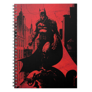 Caderno Espiral A Ilustração do Livro de BD Batman