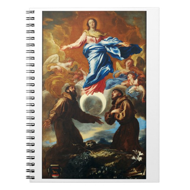 Caderno Espiral A Imaculada Conceição da Virgem Maria (Frente)
