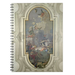 Caderno Espiral A instituição do rosário por St Dominic (fres