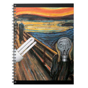 Caderno Espiral A Lâmpada Gritante