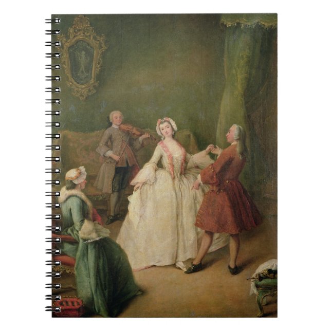 Caderno Espiral A lição de dança (Frente)
